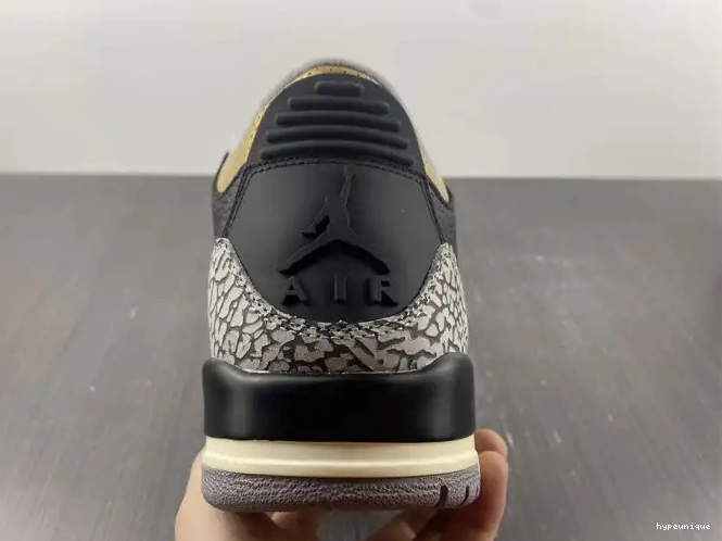 HYPE 3 Gold Jordan CK9246-067 Black WMNS Air 0610